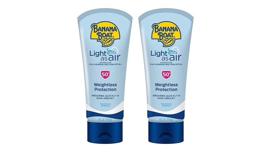 light spf 50 sunscreen twin pack