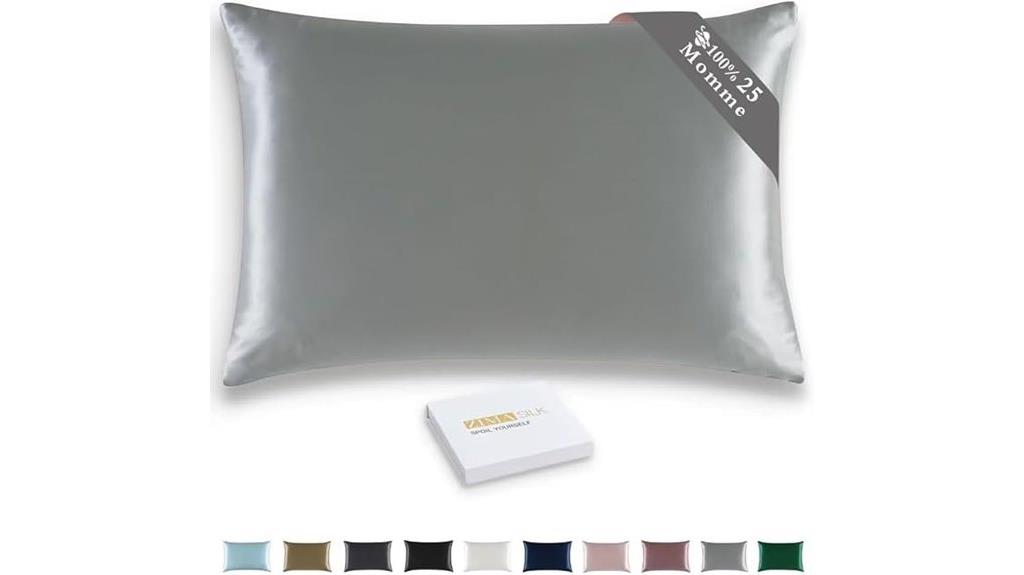 luxury mulberry silk pillowcase