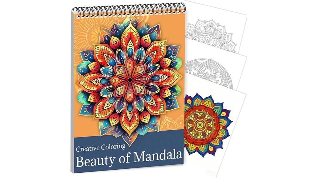 mandala coloring book adults