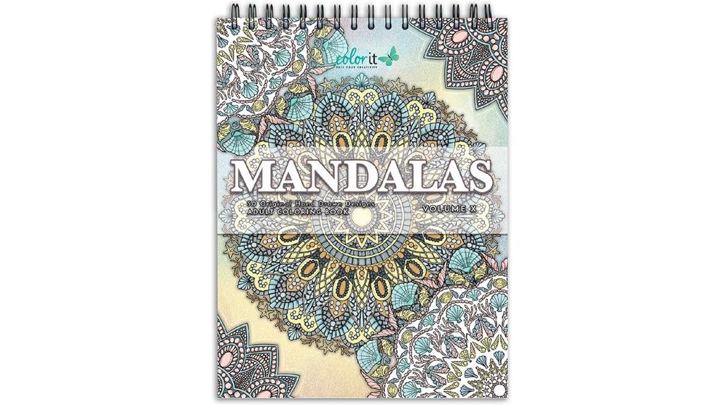 mandalas coloring book