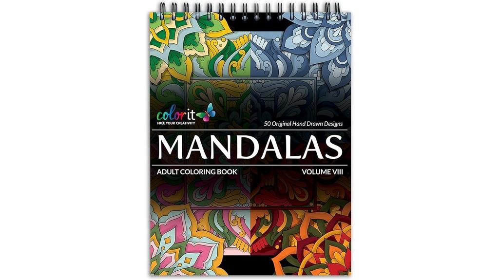 mandalas coloring book volume