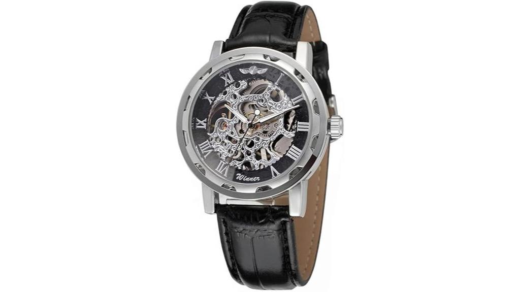 mechanical skeleton watch