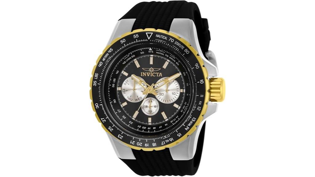 men s aviator quartz watch