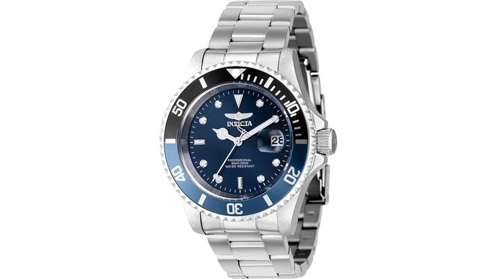 men s diver stainless watch