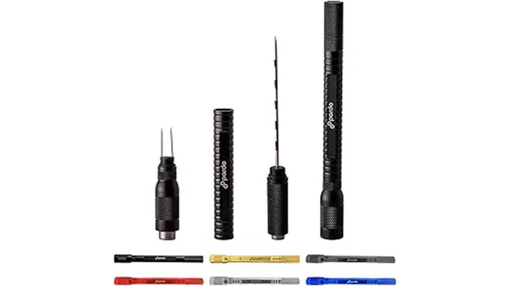 multicolor cigar cutter tool