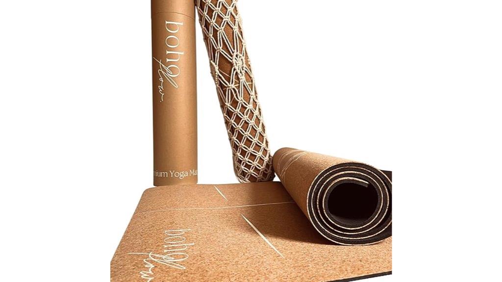 non slip cork yoga mat