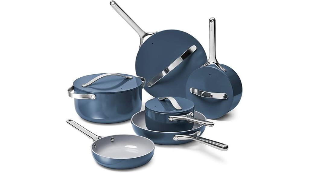 non stick ceramic cookware set