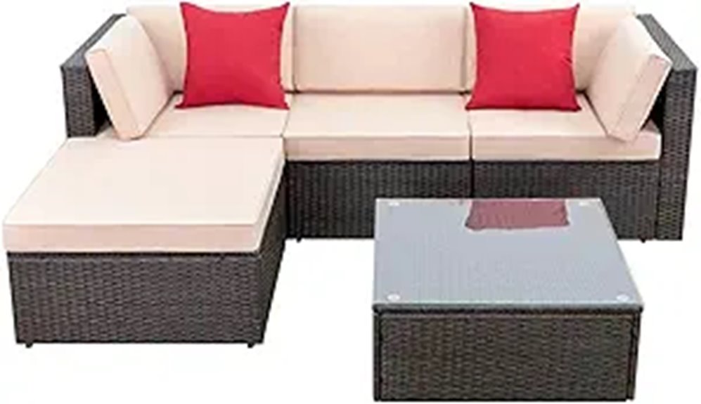outdoor patio furniture set