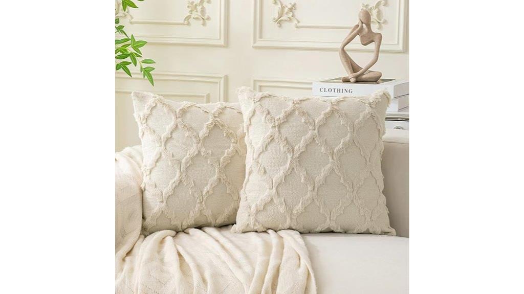 pair of moroccan pillowcases