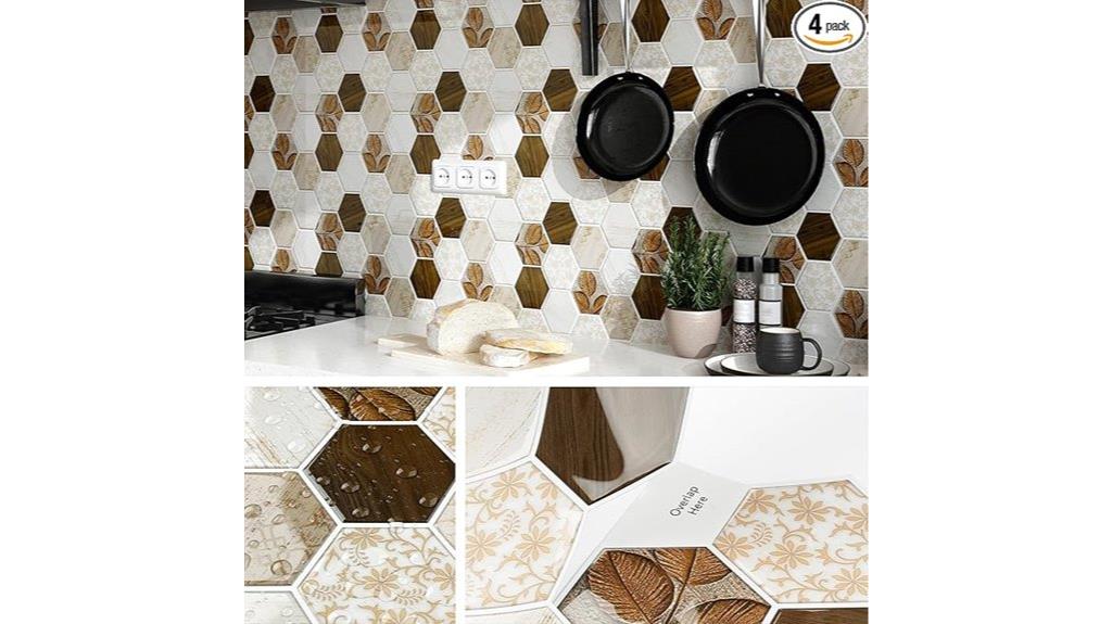 peel and stick backsplash tile
