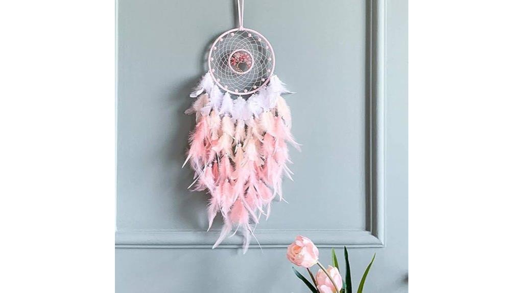 pink dream catcher tree