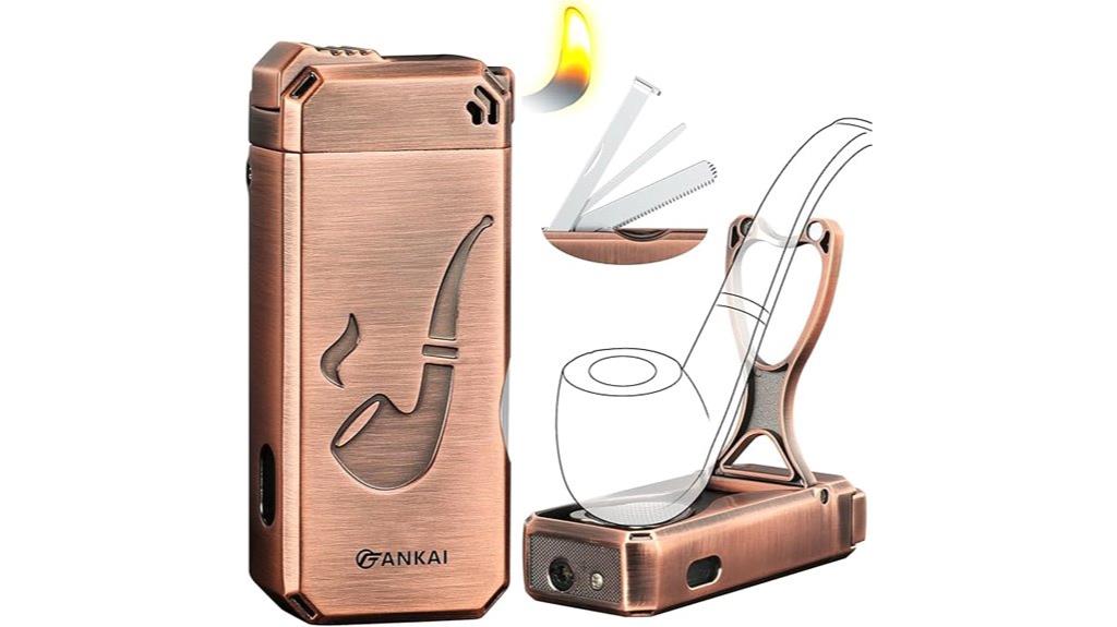 pipe lighter with stand