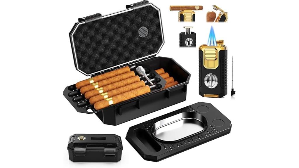 portable cigar accessory kit