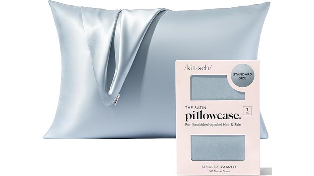 queen sized satin pillowcase