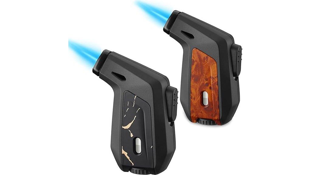 refillable torch lighter set