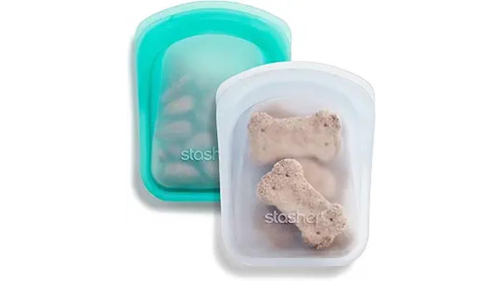 silicone reusable food bags