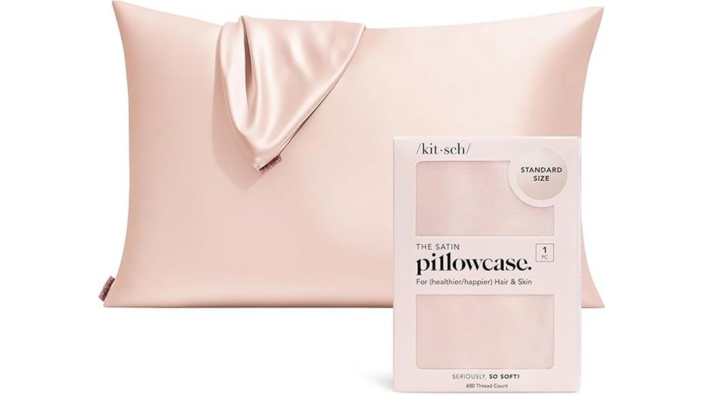 silk like satin pillowcase zipper