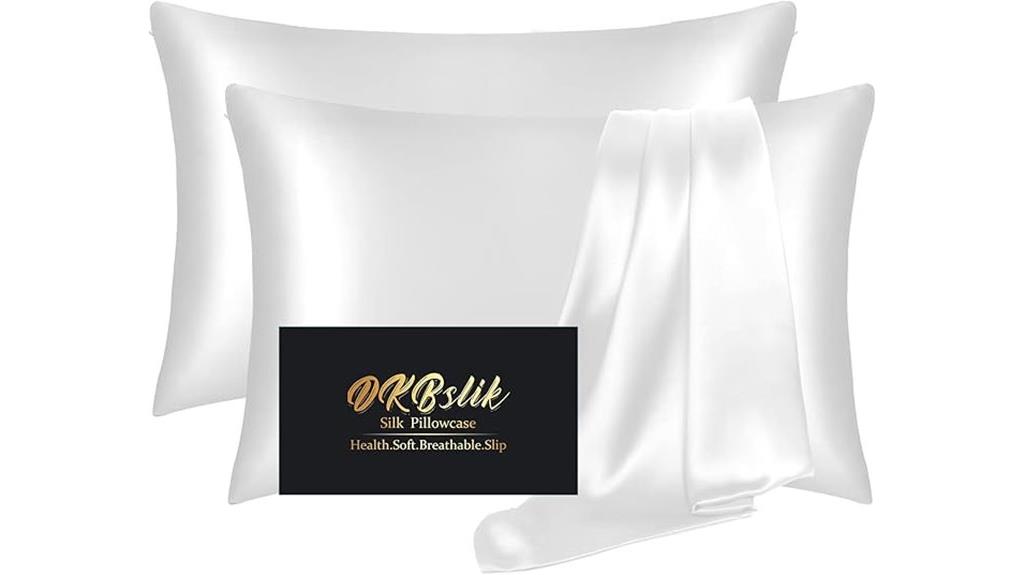 silk mulberry pillowcase set