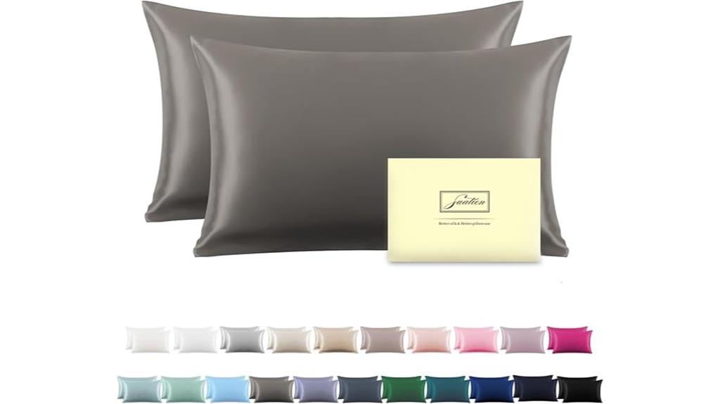 silk pillowcase set
