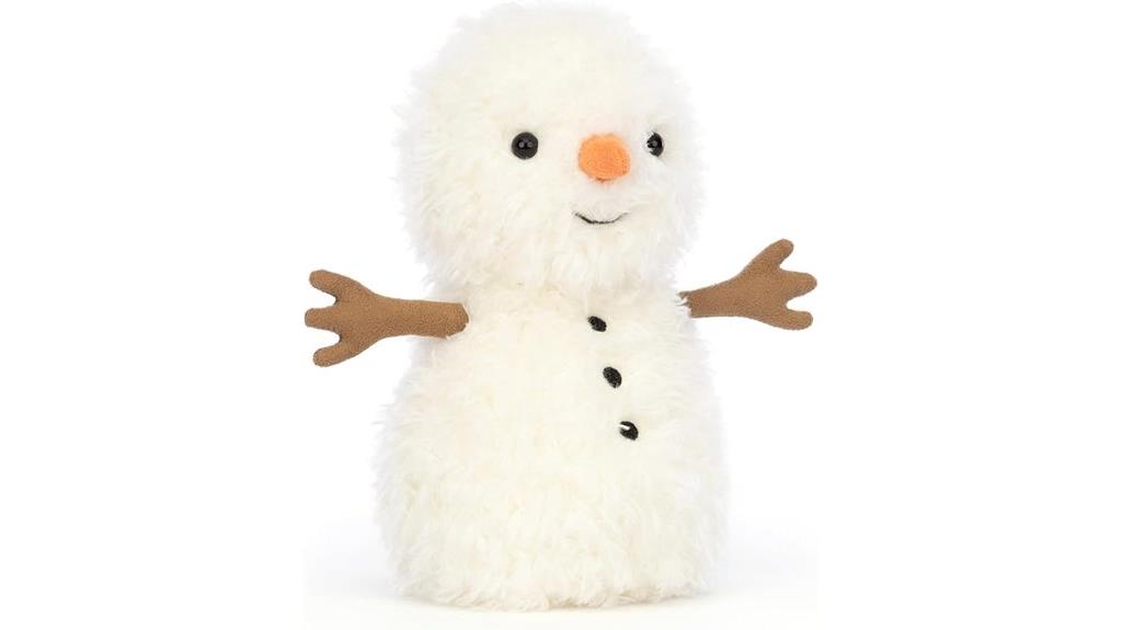 small plush snowman