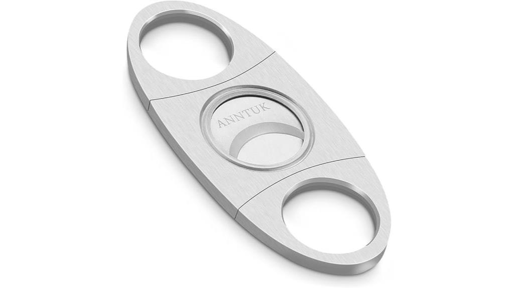 stainless steel cigar cutter