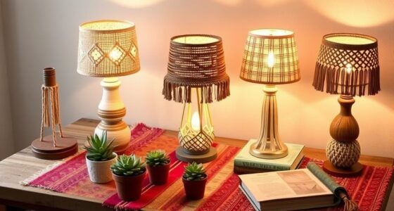 stylish boho table lamps