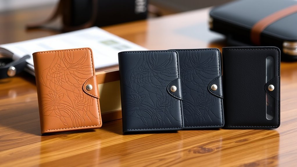 stylish secure travel wallets