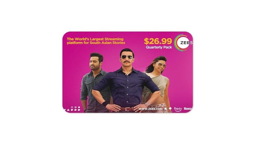 three month zee5 gift card