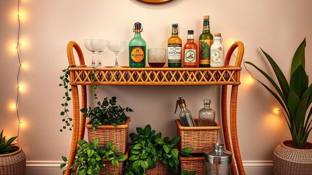top boho bar cart picks