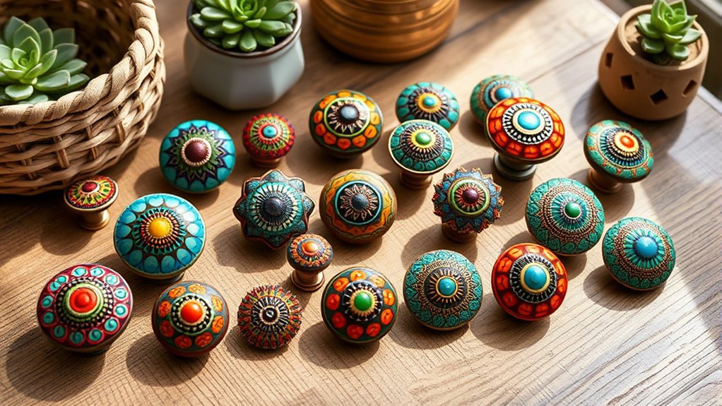 top boho cabinet knob selection