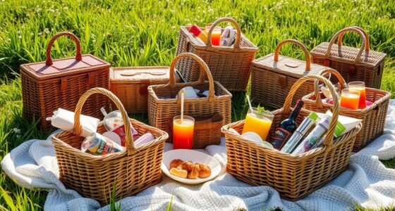 top boho picnic baskets