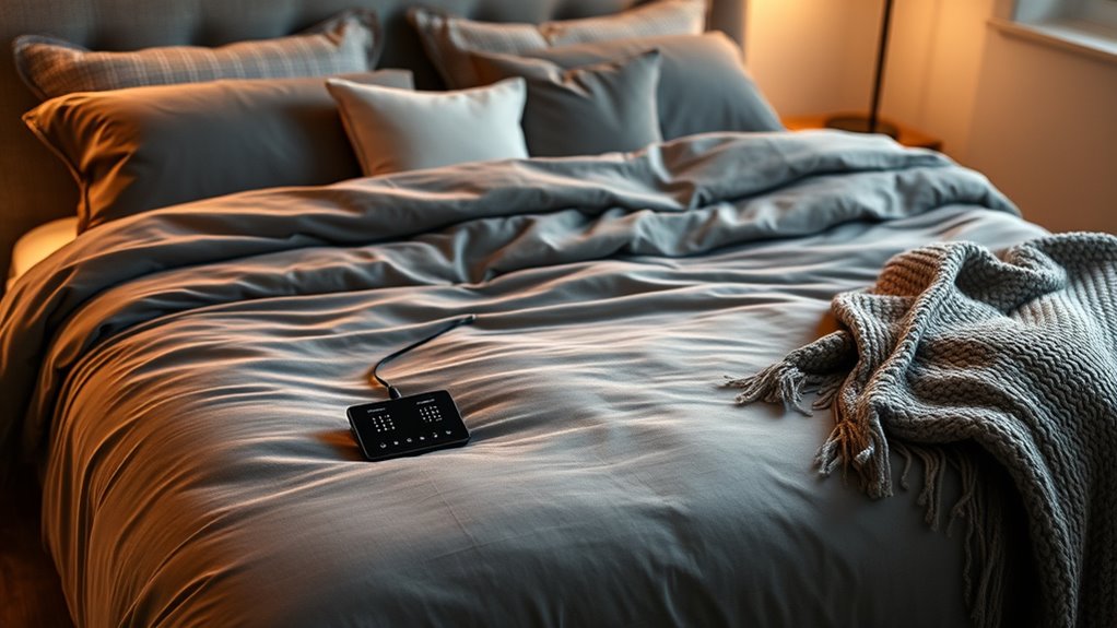 top king size dual control blankets