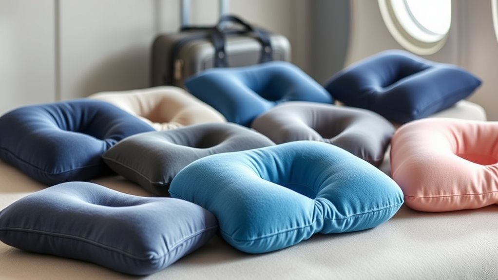top memory foam travel pillows