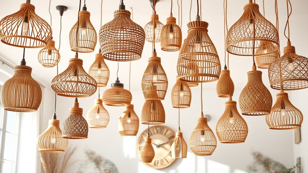 top rattan pendant light ideas