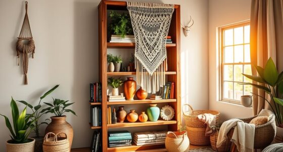 top stylish boho bookcases