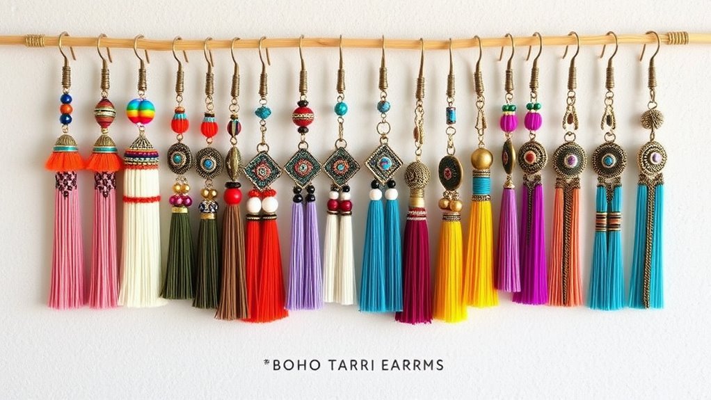 top tassel earrings selection