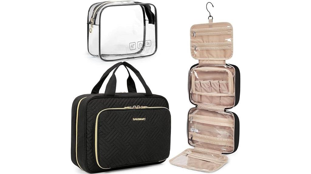 transparent tsa approved toiletry bag