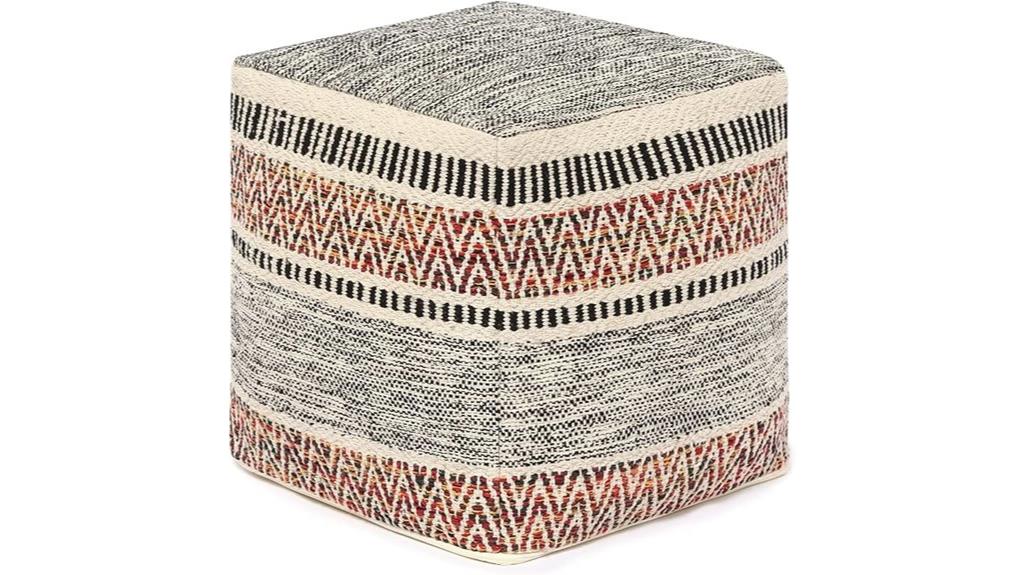 tufted ottoman for spaces