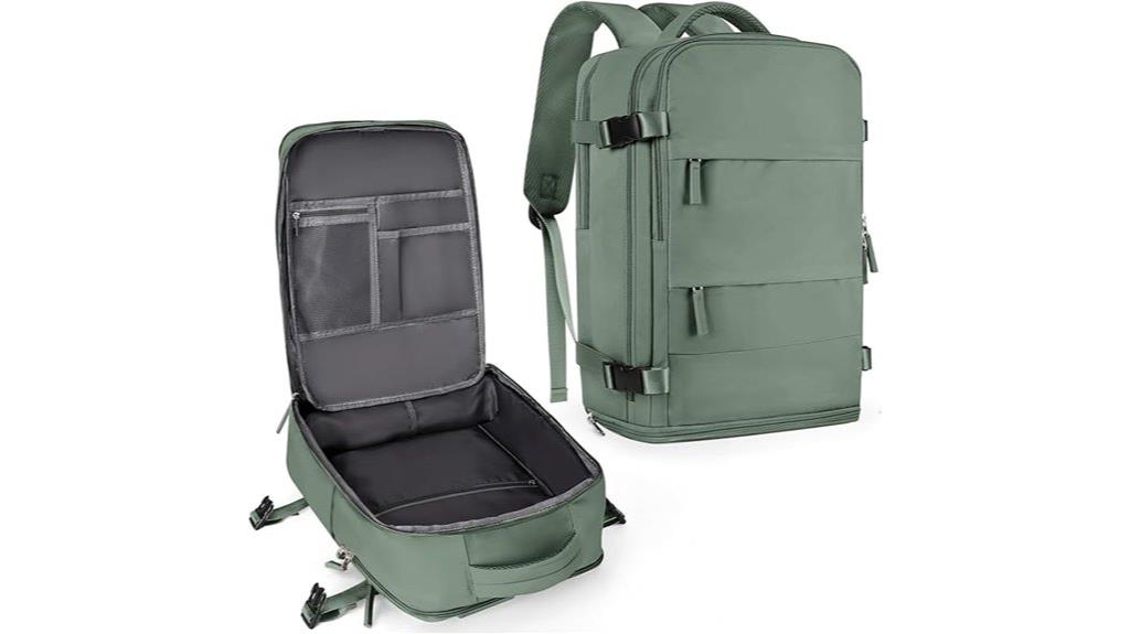 unisex travel backpack design