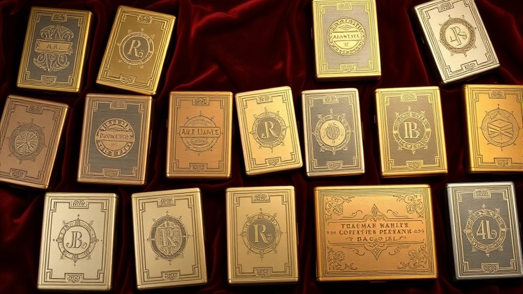 vintage cigarette case collection