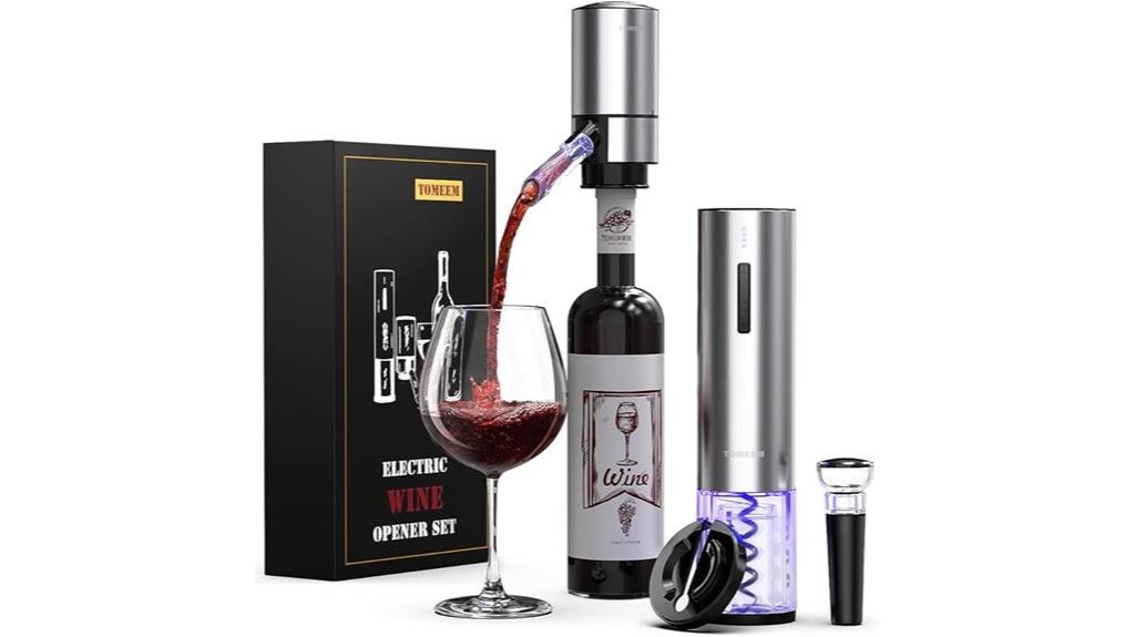 wireless wine opener set