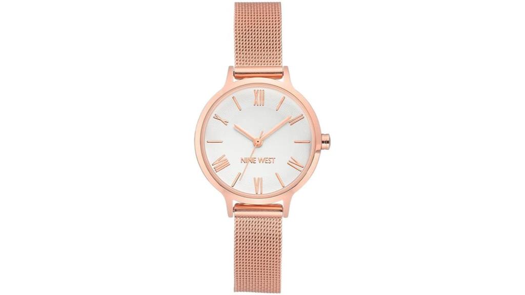 women s mesh bracelet watch
