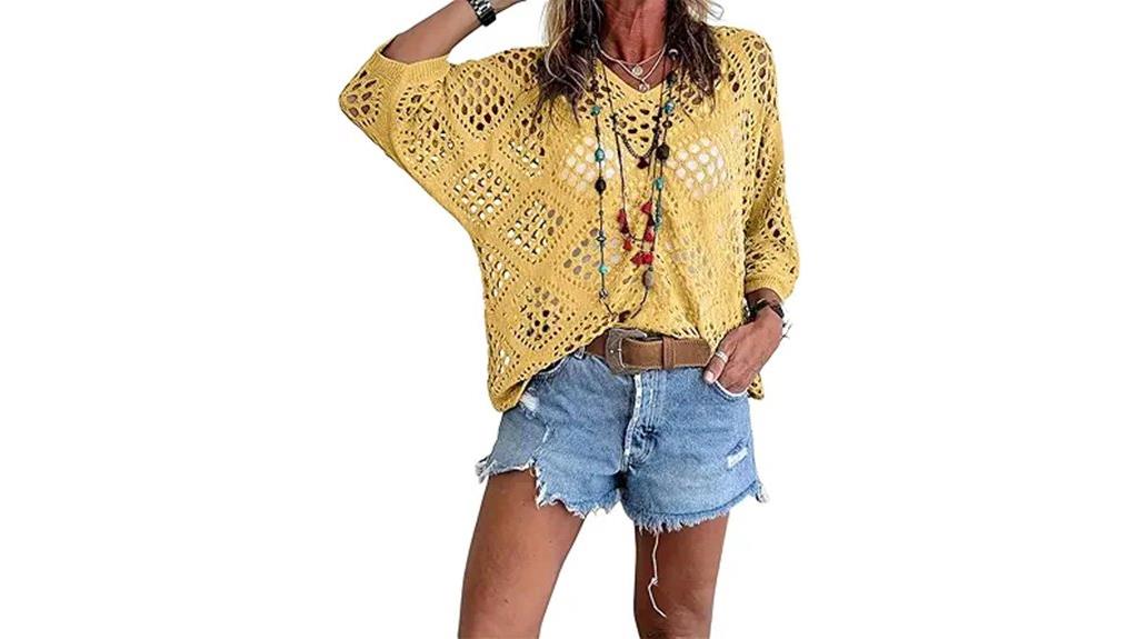 women s summer crochet sweater