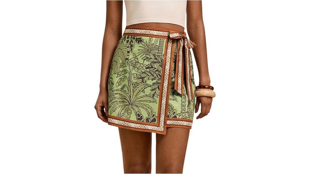 women s wrap skirt skort