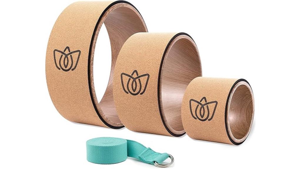 yoga wheel set