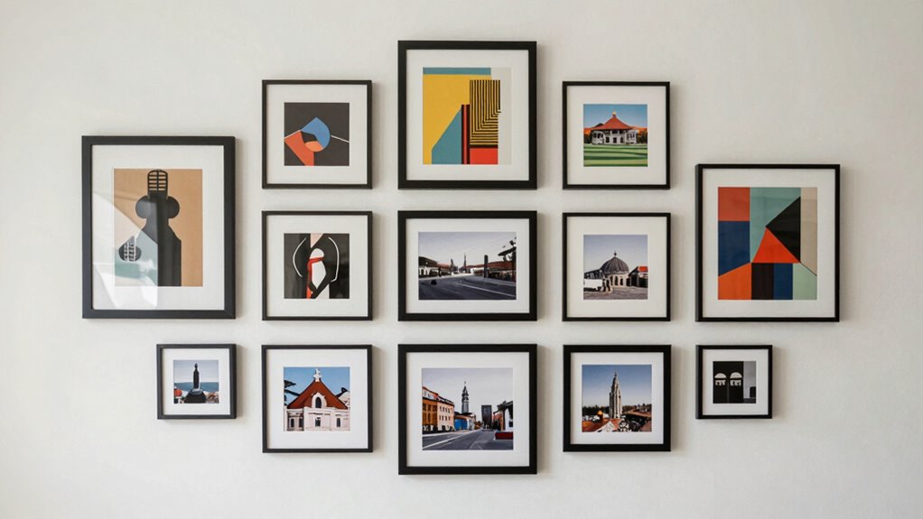 balanced cohesive art arrangement