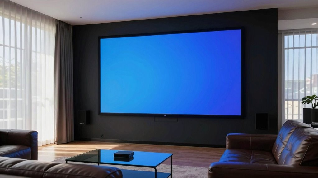 bright glare resistant displays