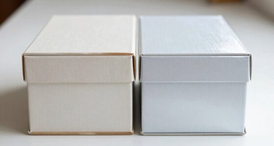 buffered versus unbuffered archival boxes
