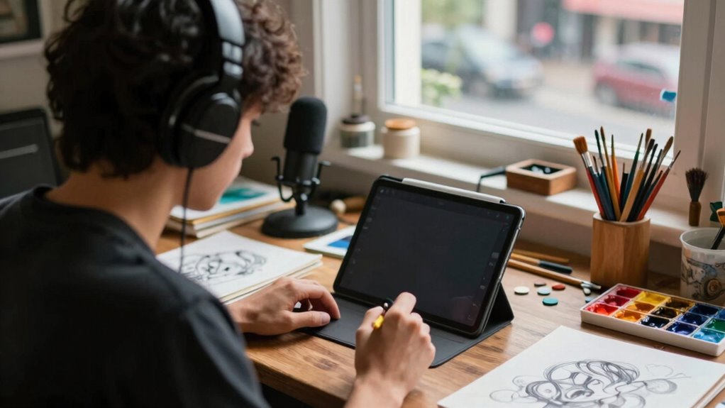 close microphone quiet environment