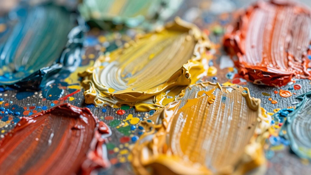 close up brushstroke photography techniques